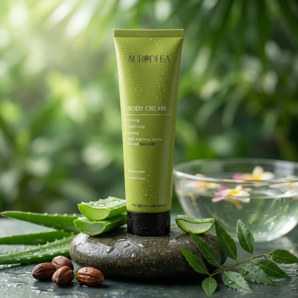 Körpercreme mit Neemöl (Cellulite, Schuppenflechte und Ekzemen)- 150 m –  Beautywelove