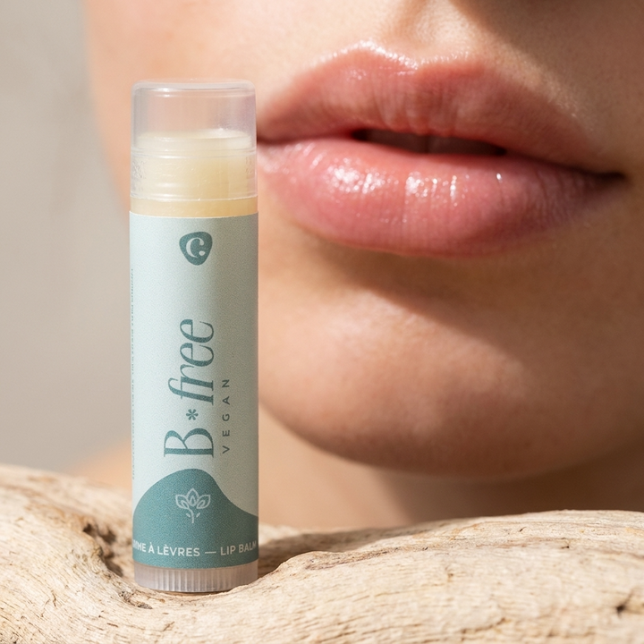 Baume à lèvres B-Free – Soin naturel des lèvres sans parfum