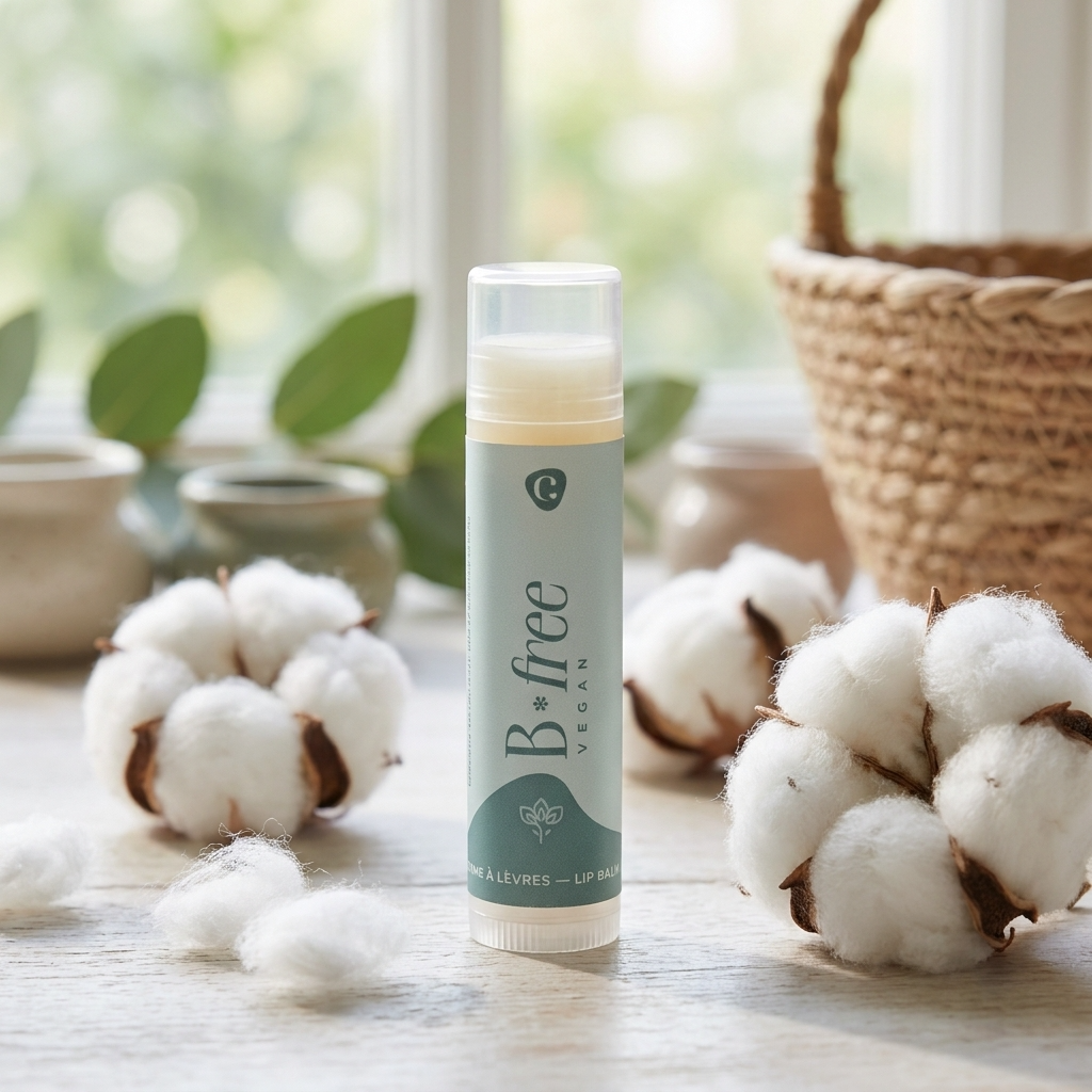 Baume à lèvres B-Free – Soin naturel des lèvres sans parfum