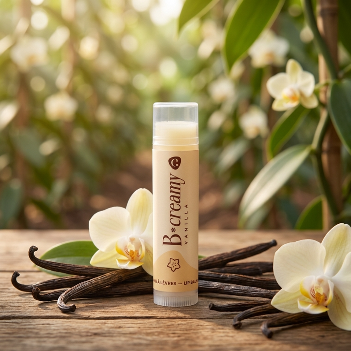 B-Creamy Lippenbalsam – Natürliche Lippenpflege mit Vanilleduft