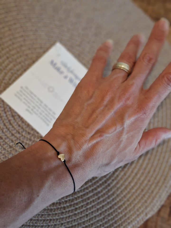 Wunscharmband "Make a Wish"