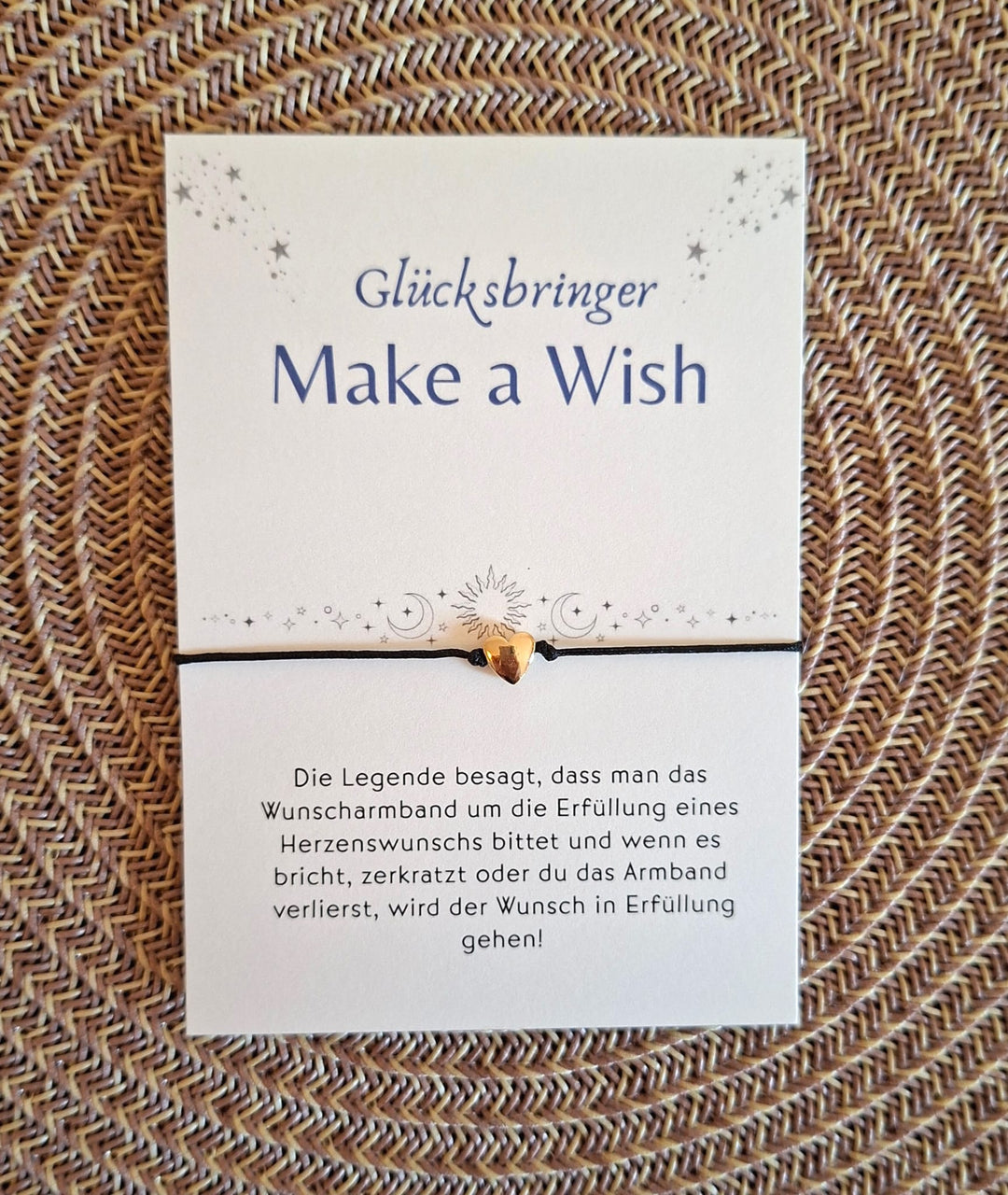 Wunscharmband "Make a Wish"