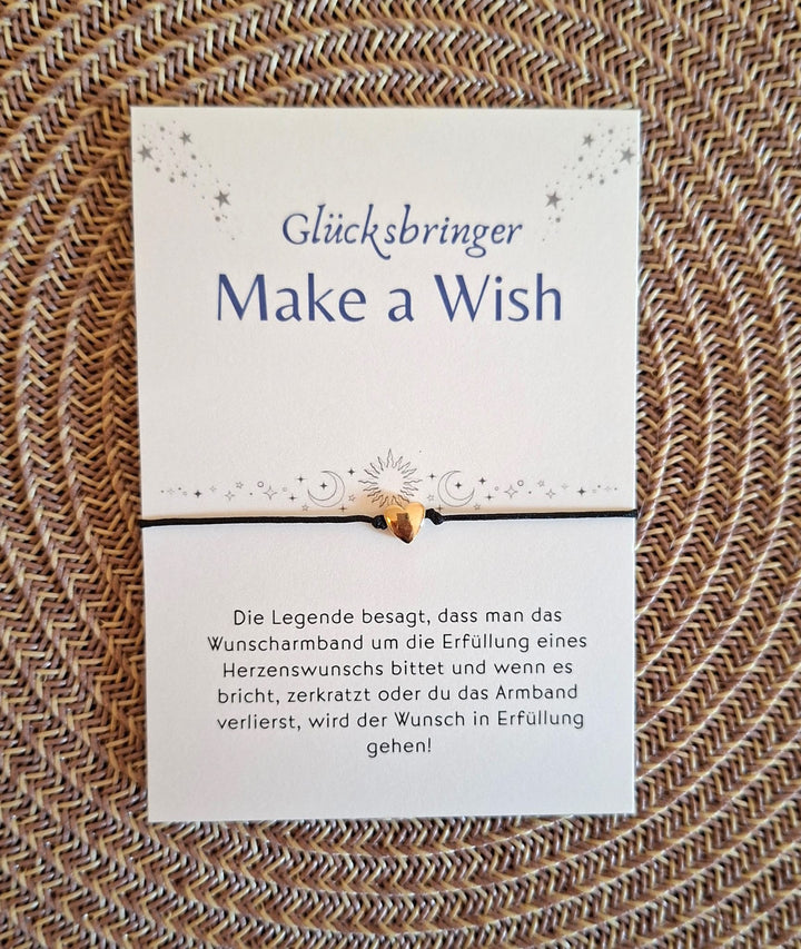 Wunscharmband "Make a Wish"