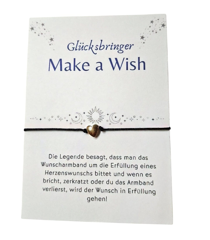 Wunscharmband "Make a Wish"