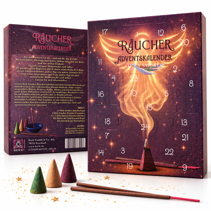 Räucher Adventskalender – 24 duftende Momente für die Adventszeit