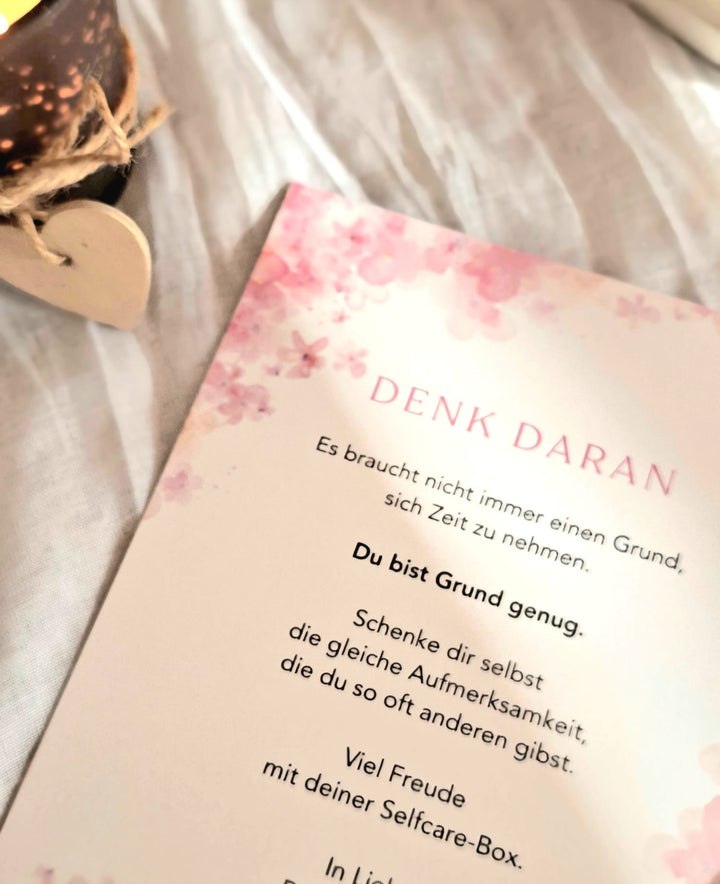 Geschenk-Set Anti-Stress – Selfcare Geschenkbox für Ruhe & Entspannung