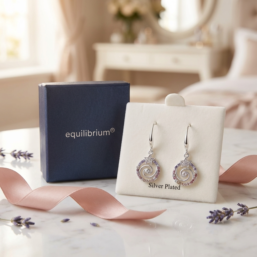 Spiralenstern Ohrhänger