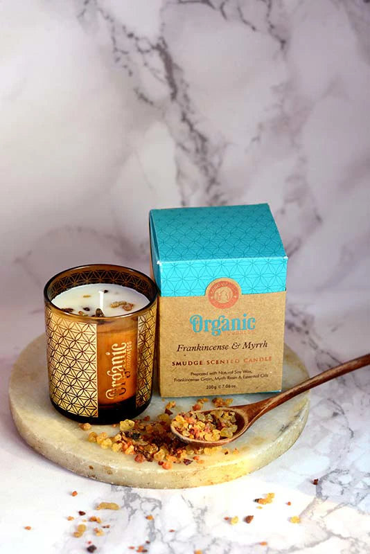 Organic Goodness Duftkerze Weihrauch & Myrrhe - 200g