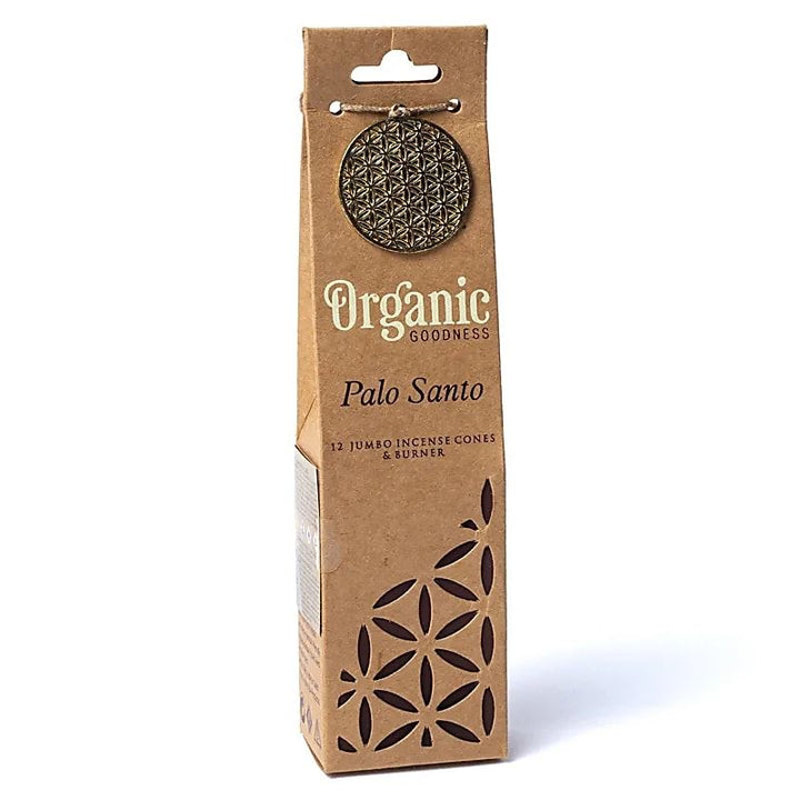 Organic Goodness Palo Santo Räucherkegel &  Keramikhalter