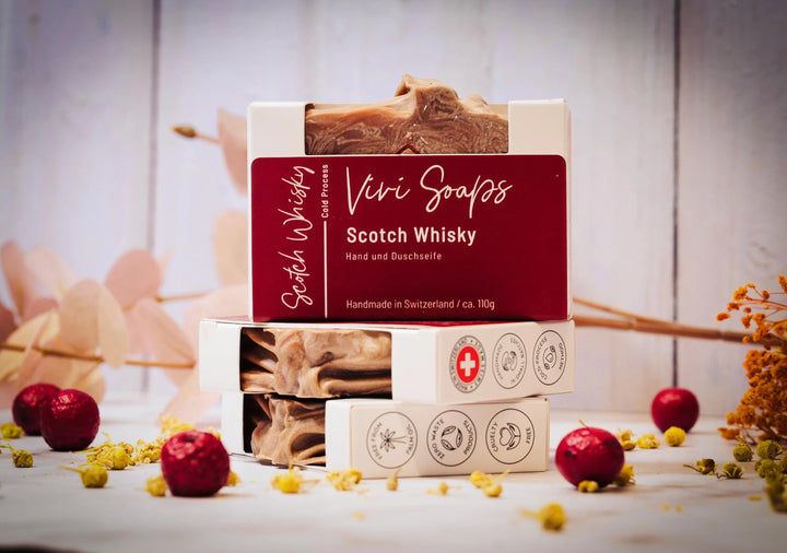 Scotch Whisky – Vegane Hand-& Duschseife mit sinnlichem Duft