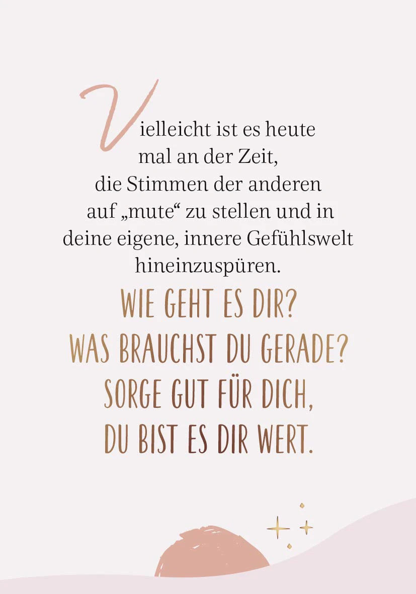 Du bist ein Wunder für diese Welt - Selbstliebekarten für zwischendurch