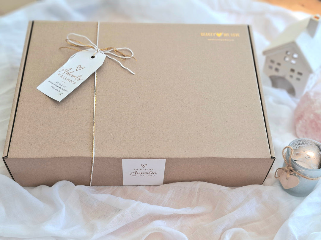 Beauty We Love Selfcare Adventskalender 2026 mit 24 liebevoll verpackten Wohlfühlmomenten