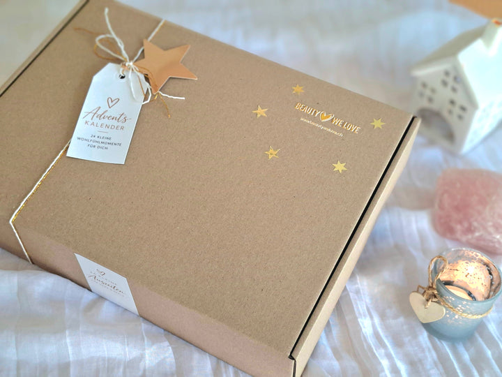 Achtsamer Selfcare Adventskalender von BeautyWeLove für eine entspannte Vorweihnachtszeit
