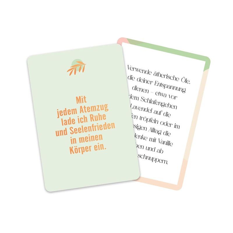 Selfcare to go - Liebevolles Kartenset