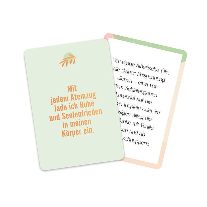 Selfcare to go - Liebevolles Kartenset