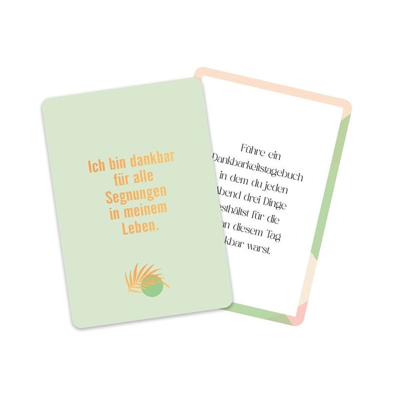 Selfcare to go - Liebevolles Kartenset