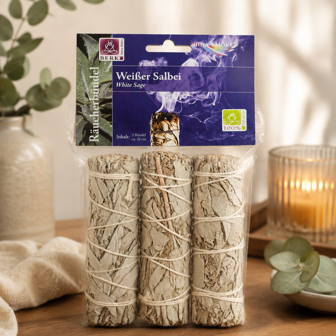 Weisser Salbei - Original "White Sage" im 3er Pack