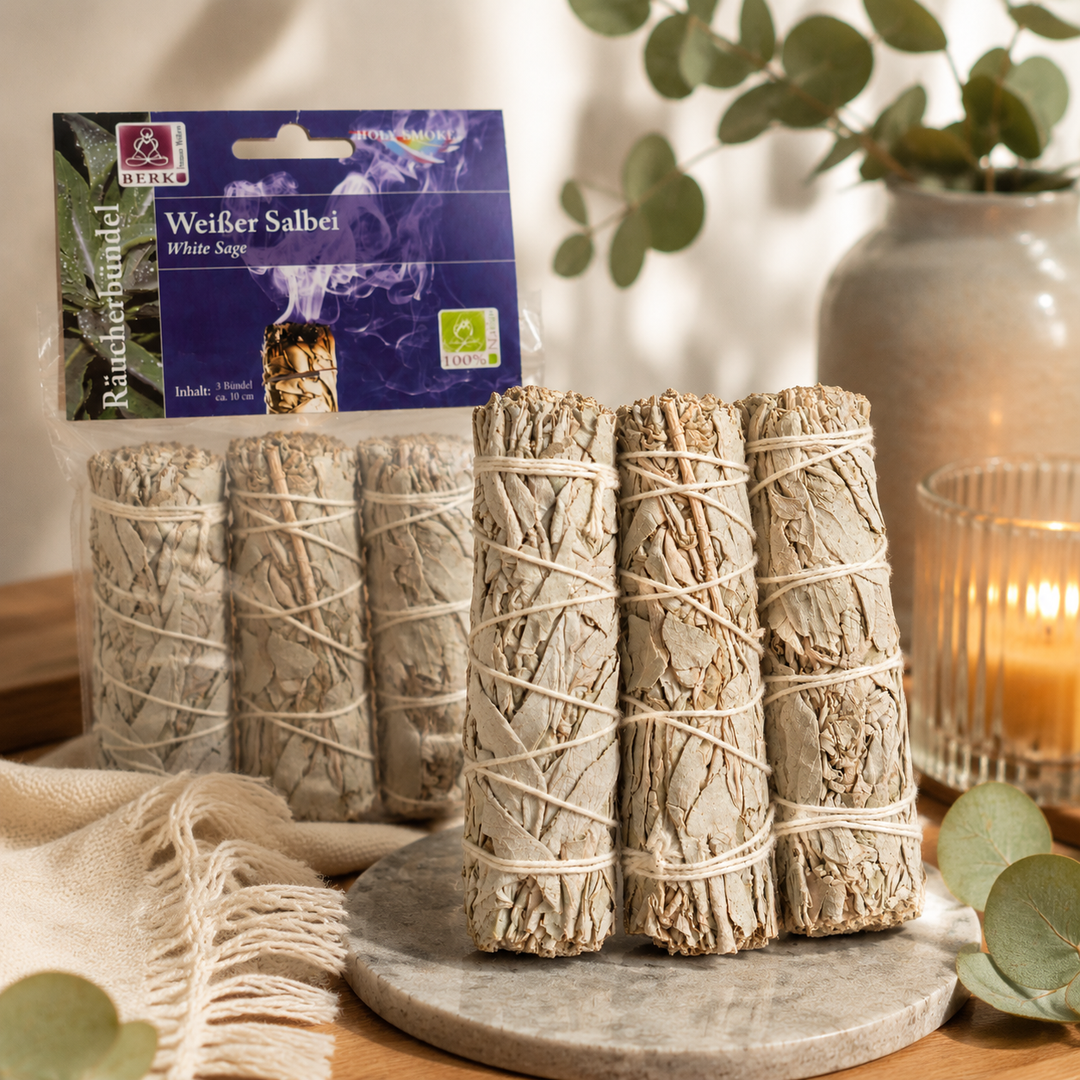 Weisser Salbei - Original "White Sage" im 3er Pack