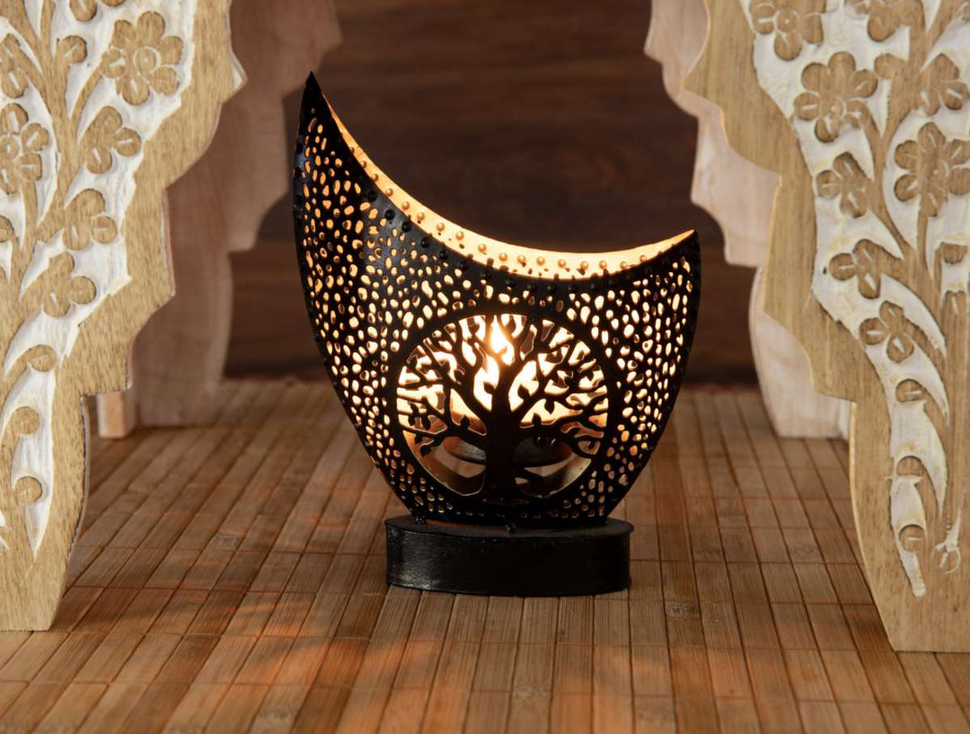 Teelichthalter Baum des Lebens