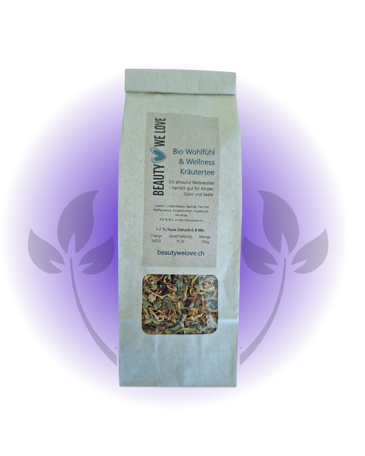 Bio Wohlfühl & Wellness Kräutertee - 100g
