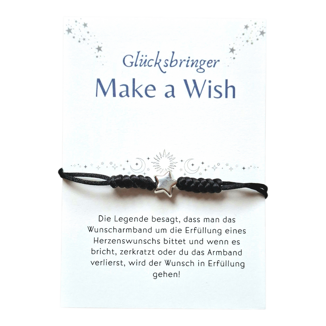 Wunscharmband "Make a Wish"