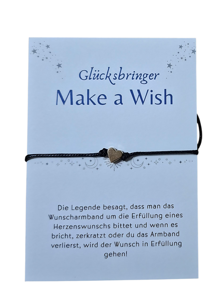 Wunscharmband "Make a Wish"