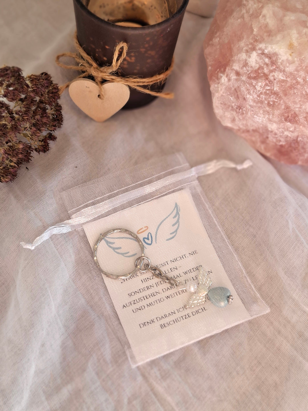 Schutzengel Schlüsselanhänger –  Dein täglicher Begleiter mit Herz