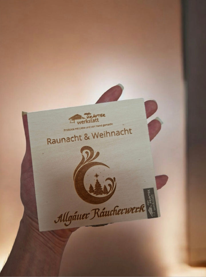 Räuchermischung Rauhnacht und Weihnacht Allgäuer Räucherwerk