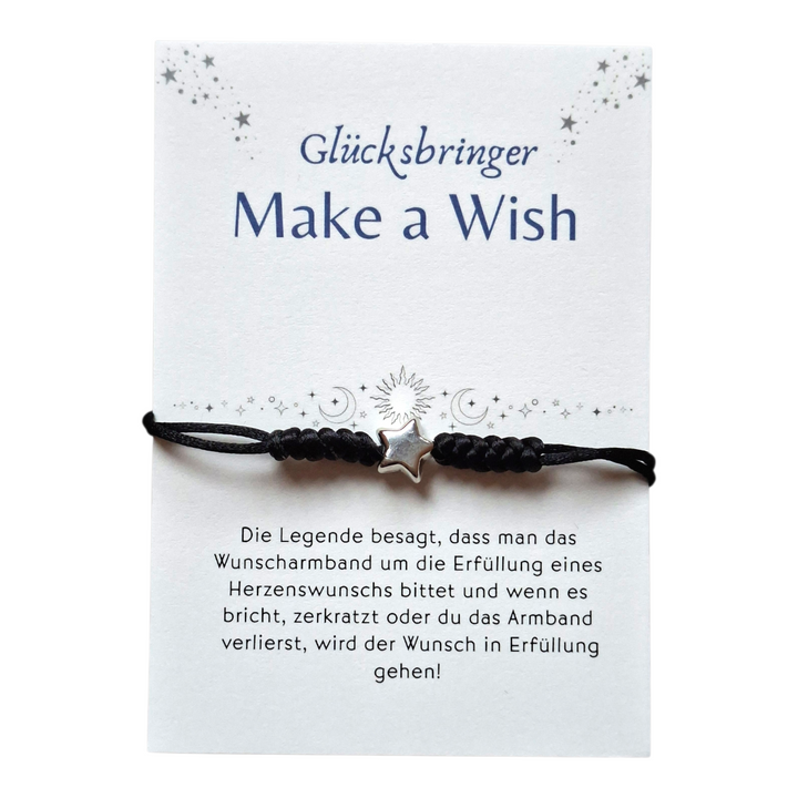 Wunscharmband "Make a Wish"