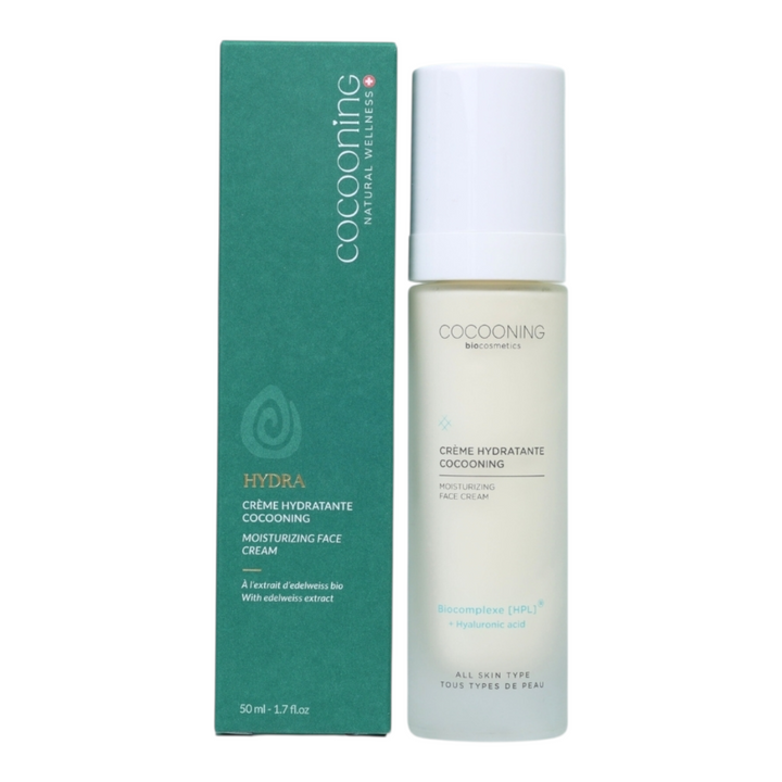 Feuchtigkeitsspendende Gesichtscreme – leichte Pflege mit Hyaluronsäure & Bio-Aloe Vera