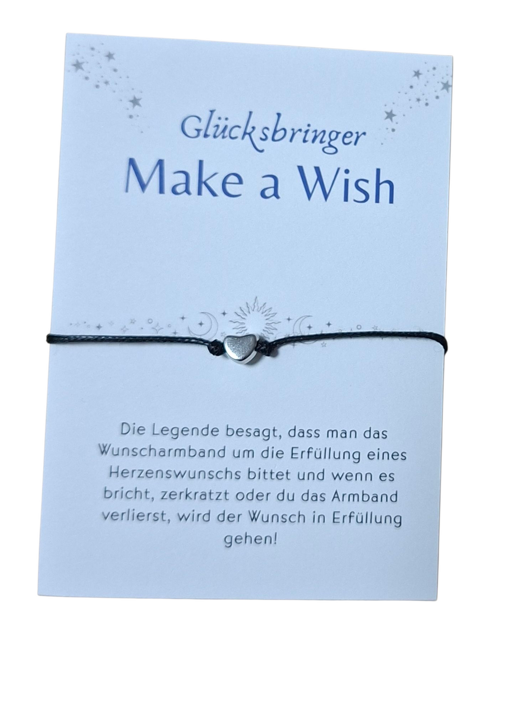 Wunscharmband "Make a Wish"