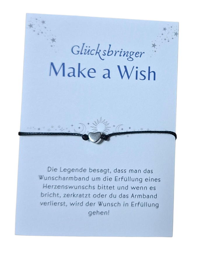 Wunscharmband "Make a Wish"
